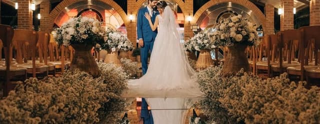 Ajuda pra festa de casamento sair